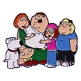 thumbnail image 1 of Family Guy Cast 1.75 Inches Wide Enamel Metal Pin, 1 of 1