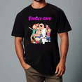thumbnail image 1 of Family Guy Classic Cartoon Comedy Animated TV Series Fan Unisex T-shirt, for men & women, up to size 5XL, 1 of 2