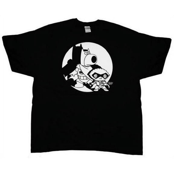 Family Guy DC Comics Spoof Bat Boys Men's T-Shirt, Small