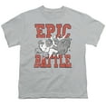 thumbnail image 1 of Family Guy Epic Battle S/S Youth 18/1 T-Shirt Silver, 1 of 2