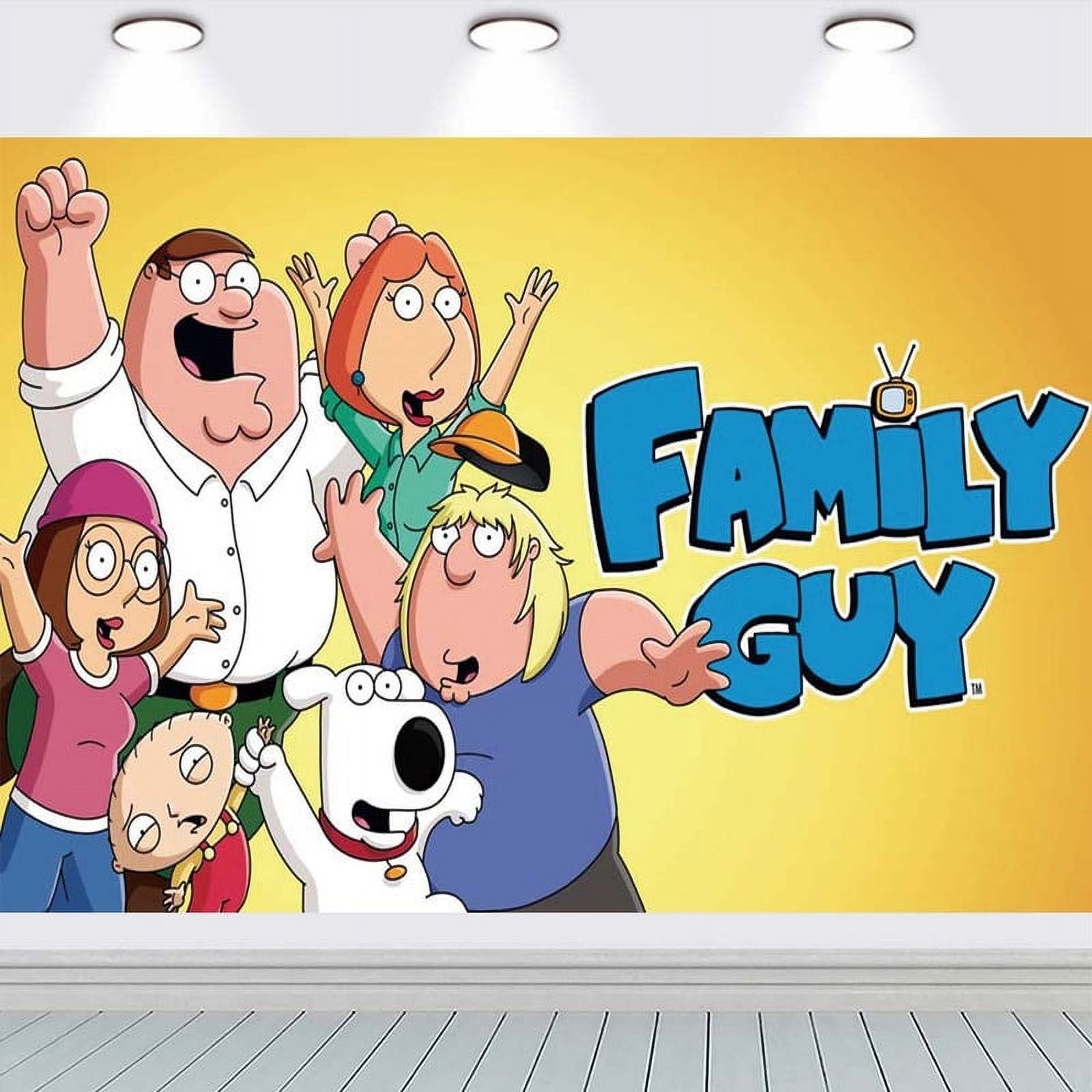 Family Guy Party Supplies Background Backdrop Taspestry Banner Poster Decor Decorations