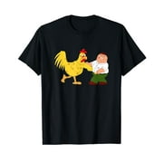 Family Guy Peter & Chicken Fighting T-Shirt