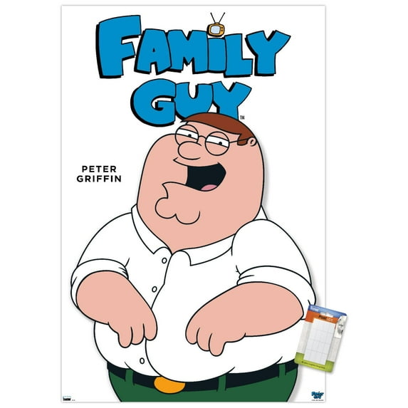 Family Guy - Peter Feature Series Wall Poster, 14.725" x 22.375"