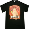 thumbnail image 1 of Family Guy Peter Heavy Drinker Adult T-shirt, 1 of 2