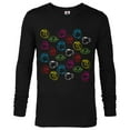 thumbnail image 1 of Family Guy Peter Lois Meg Stewie Brian Chris Neon Faces - Long Sleeve T-Shirt for Men - Customized-Black, 1 of 5