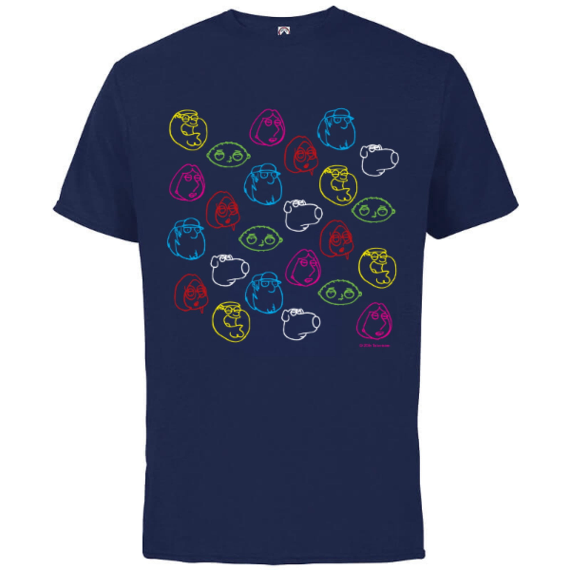 T-shirt Family Guy Freakin' Epic - Noir Avec Peter, Stewie, Brian Et Chris - Taille Small - Neuf Sans étiquettes