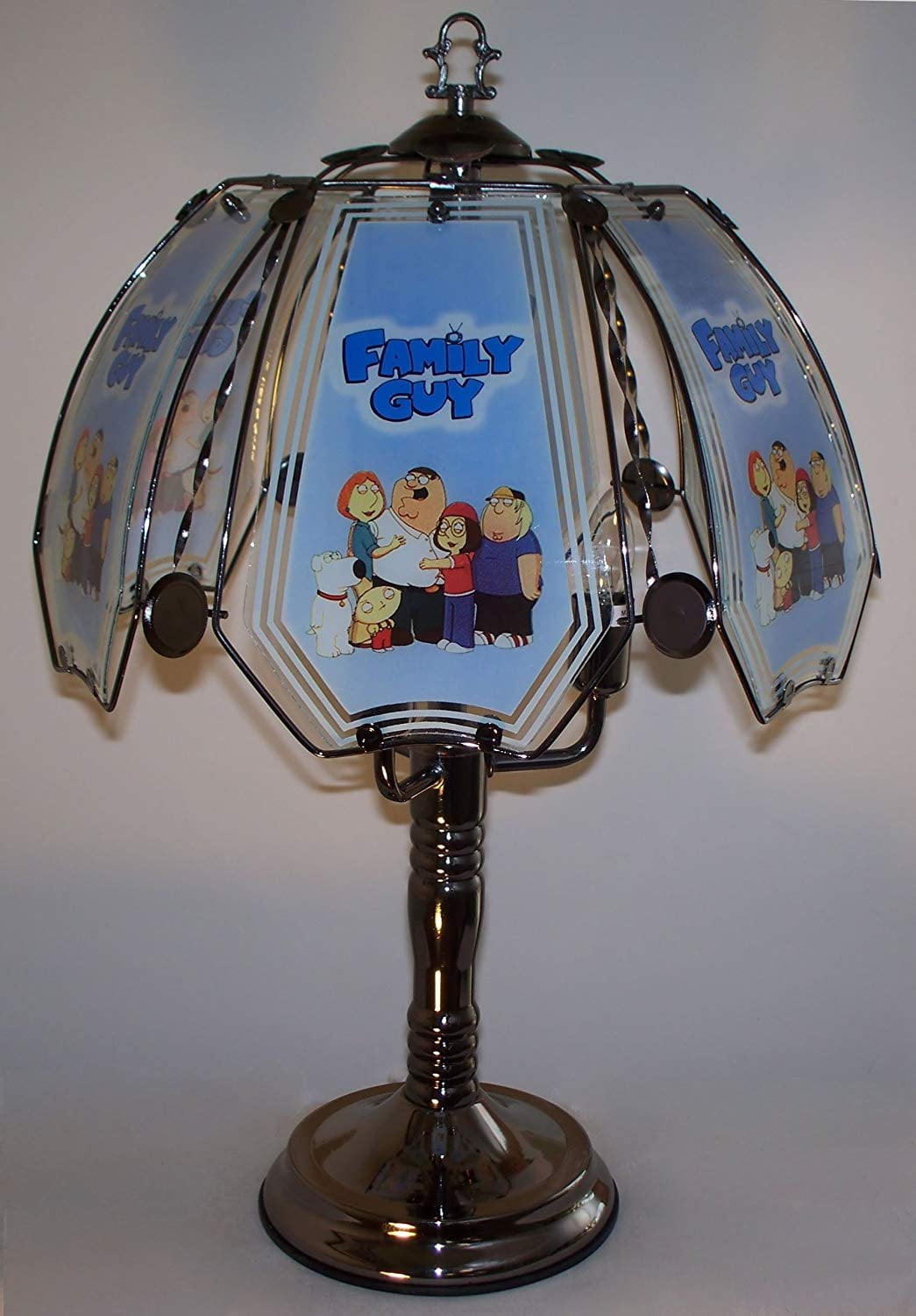 Family Guy SP Black Chrome Touch Lamp