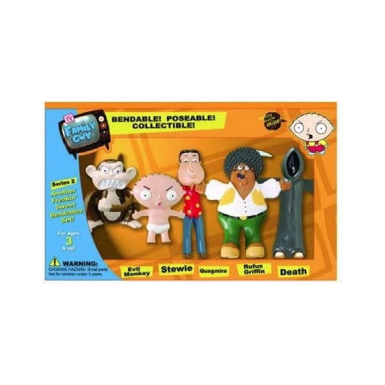 レア 希少 Family Guy ボブルヘッド 2体セット Family Guy Series 2 Bendable Figures Set by NJ Croce - Walmart.com