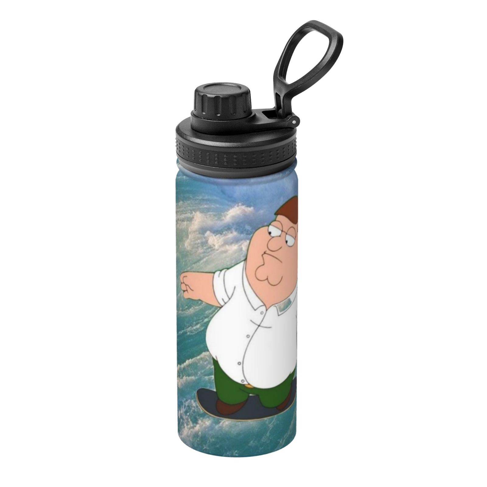 Family Guy Sports Insulated Canteen Water Bottle for Adults Kids, Funny
