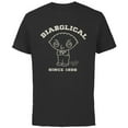 thumbnail image 1 of Family Guy Stewie Diabolical Since 1999 - Short Sleeve Cotton T-Shirt for Adults - Customized-Black, 1 of 5