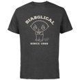thumbnail image 1 of Family Guy Stewie Diabolical Since 1999 - Short Sleeve Cotton T-Shirt for Adults - Customized-Charcoal Heather, 1 of 5