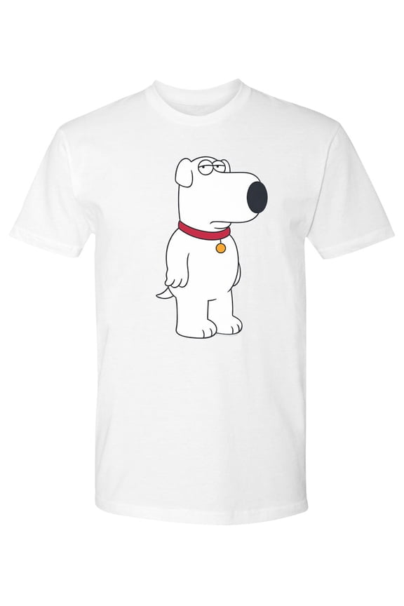 Family Guy T-Shirts Family Guy Brian white shirt short sleeve S-5Xl XB182