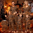 thumbnail image 1 of Family Halloween Pajamas Matching Sets, Halloween Printed Family Outfits Sets, Halloween Printed Long Sleeve Top and Pants, Family Matching Sleepwear, Holiday Loungewear, Coordinated Pajama Outfit, 1 of 4
