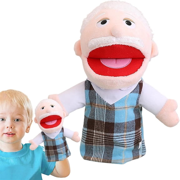 Family Hand Puppet School Home Puppet Interactive Shows Puppet Role Play Toy Puppets With Movable Mouth For Kids Teens80616