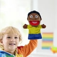 thumbnail image 1 of Family Hand Puppets 12 Inch Plush Hand Puppet Toys with Removable Mouth for Kids Storytelling Imaginative Pretend Play Teaching Preschool, 1 of 6