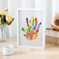 Family Handprint Kit, Clear Family Keepsake Frame, DIY Crafts Couples