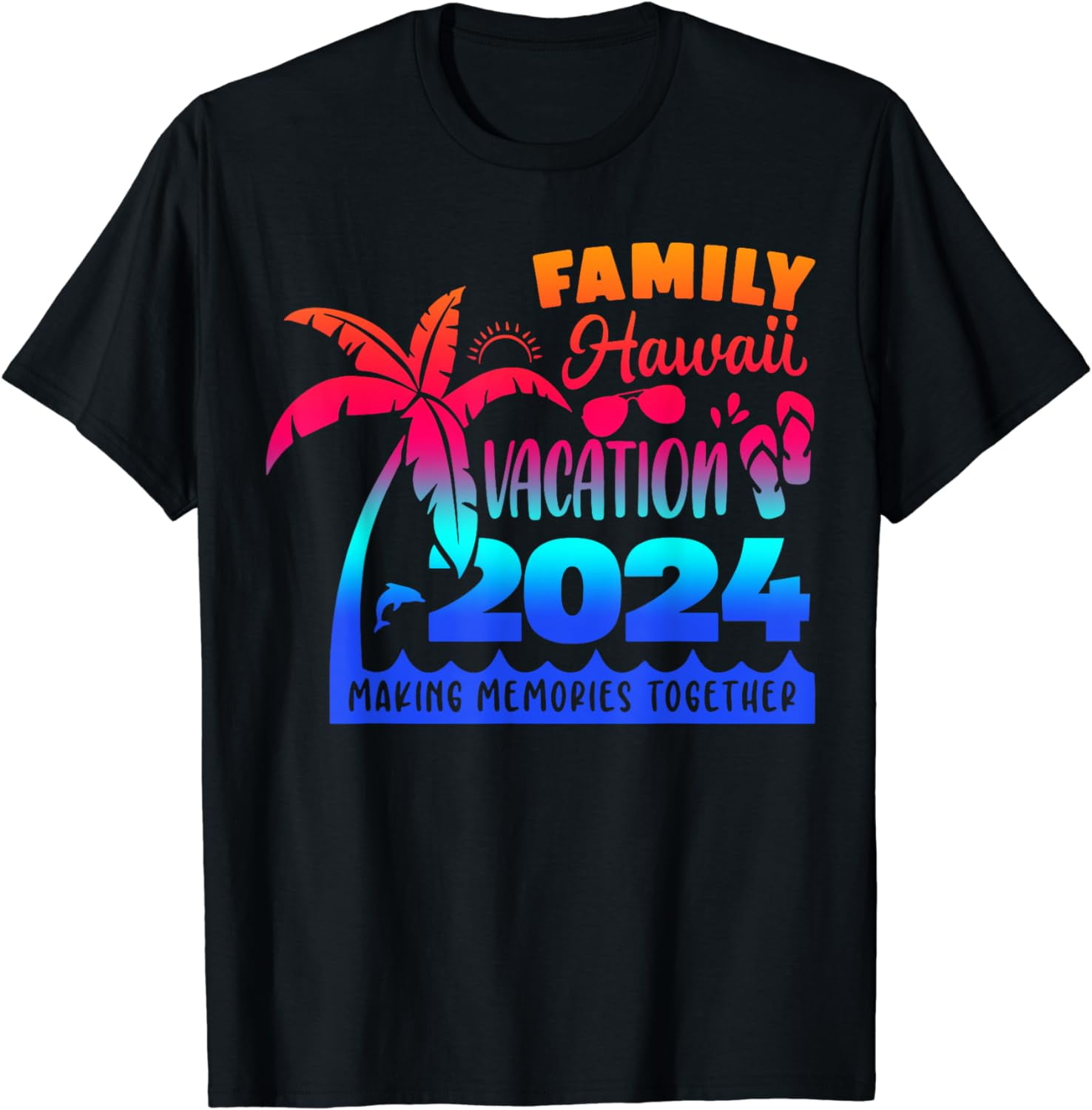 Family Hawaii Vacation 2024 Making Memories Together Summer T-Shirt ...