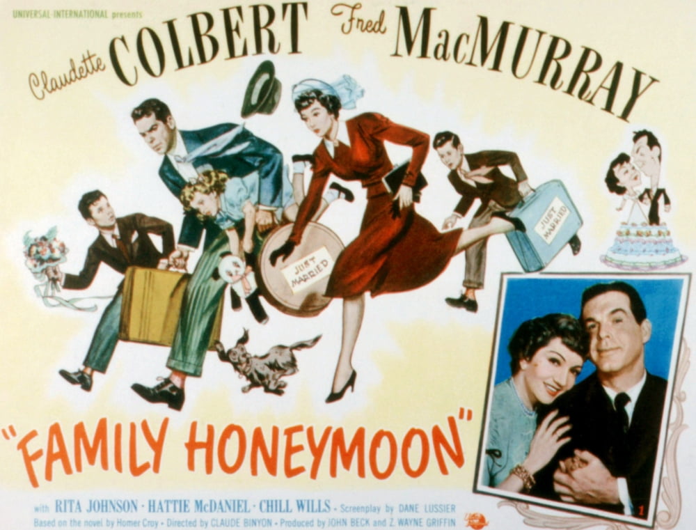 Family Honeymoon Canvas Art - (28 x 22)