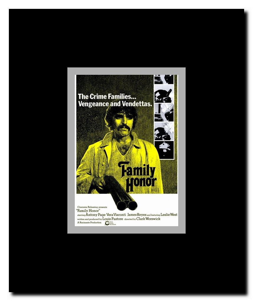 Family Honor Framed Movie Poster