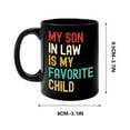thumbnail image 1 of Family Humor Ceramic Coffee Mug 12oz, Microwave Safe Sarcastic Gift for Parents & Relatives, 1 of 5
