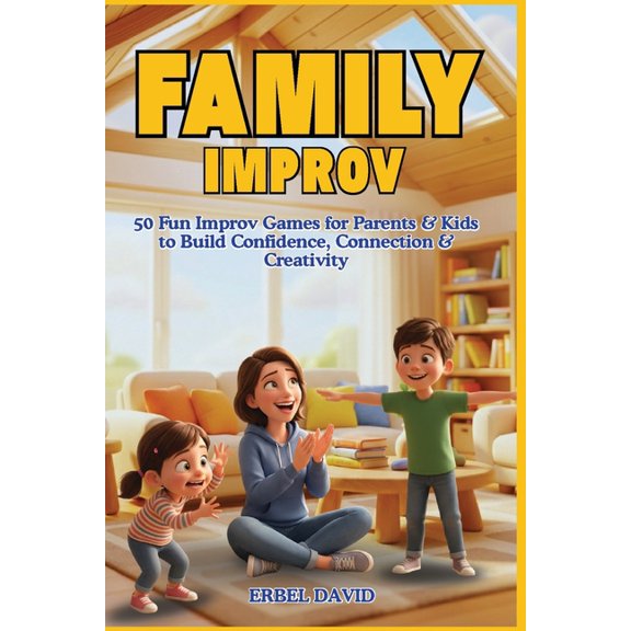 Family Improv: 50 Easy and Fun Creative Games to Strengthen Parent-Child Connection and Spark Imagination, (Paperback)