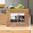 thumbnail image 1 of Family Is A Connection To Life, A Tie To The Past & A Road To The Future Personalized Wooden Frame-5" x 3 1/2" Brown Horizontal, 1 of 1