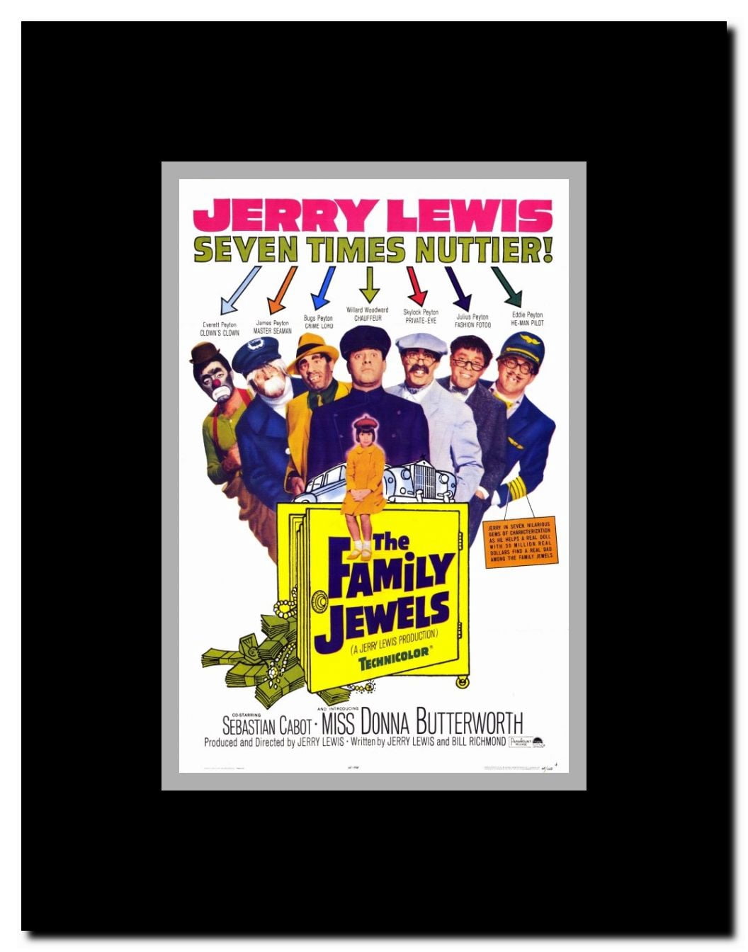 Family Jewels Framed Movie Poster