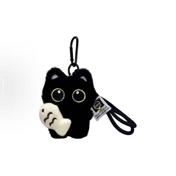 Family Keychain Set Adorable Soft Plush, Embroidered Smile Floppy Ear Design, Cute Velour Key Rings for Keys Bags Gifts