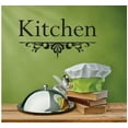 thumbnail image 1 of Family Kitchen Cute Home Wall Decal Decoration Beautiful Kitchen Word Typography Lasts Years and Easily Removable - Size: 27 In(W) x 40 In(H), 1 of 3