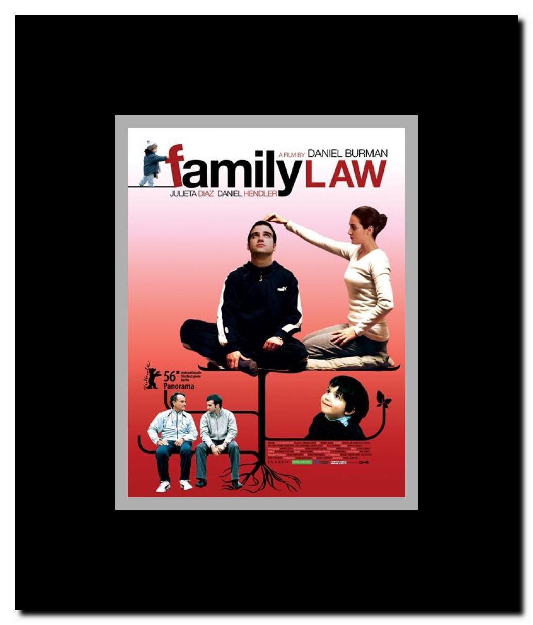 Family Law Framed Movie Poster