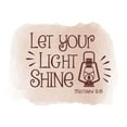thumbnail image 1 of Family Let Your Light Shine Uplifting Quote Wall Decal Decoration Matthew 5:16 Bible Verse Cute Little Camp Lantern Design Lasts Years and Easily Removable - Size: 30 In(W) x 24 In(H), 1 of 5