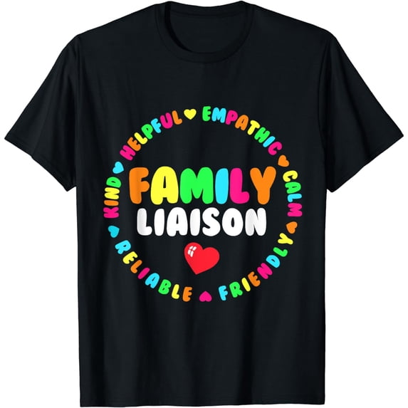 Family Liaison Back to School Teacher Appreciation Week T-Shirt