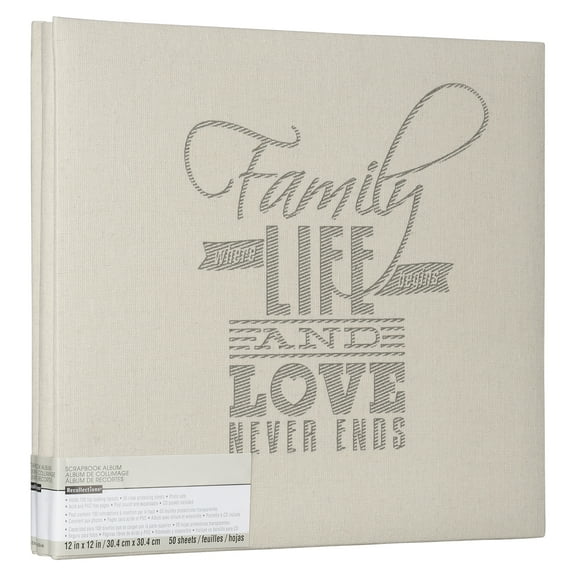 Family Life Scrapbook by Recollections