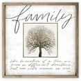 thumbnail image 1 of Family Like Branches Of A Tree We Grow In Different Directions Rustic Framed Wood Farmhouse Wall Sign 12x12 (Frame Included), 1 of 2