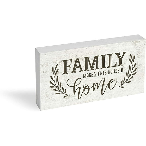 Family Makes This House A Home Shelf Block 5x10