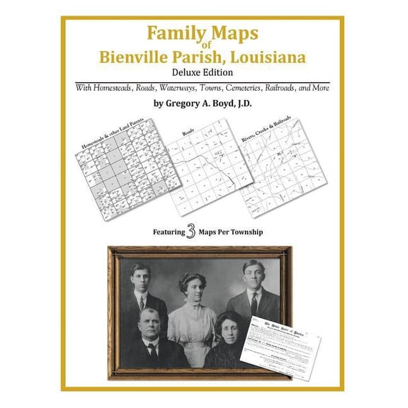 Family Maps: Family Maps of Bienville Parish, Louisiana (Paperback)