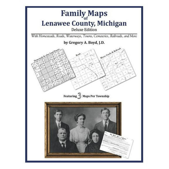 Family Maps of Lenawee County, Michigan