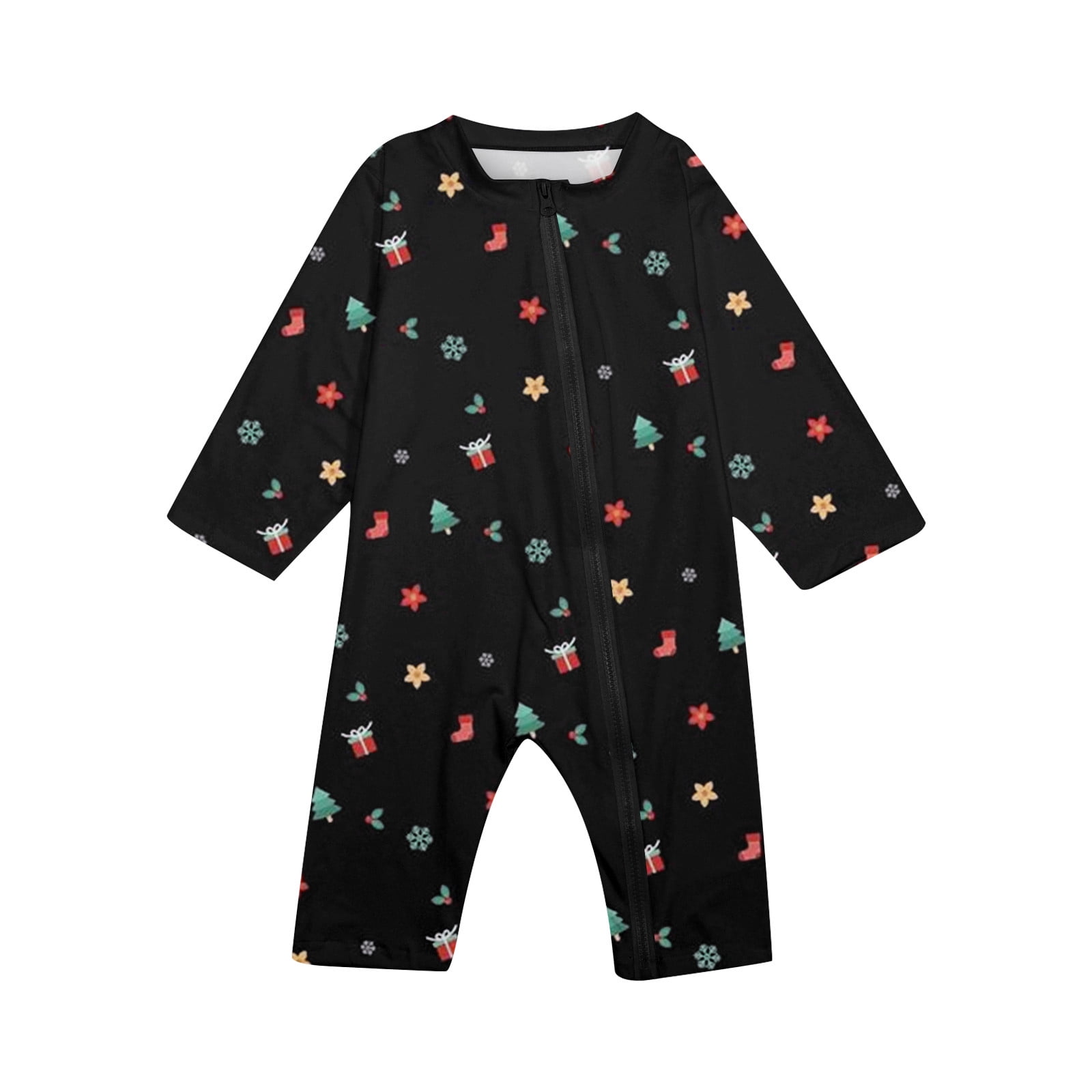 Family Matching Christmas Bear Family Pajamas Pajamas Set Long Family