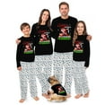 thumbnail image 1 of Family Matching Christmas Fishing Pajama Set, Festive Santa Fishing with Fishing Gear Design, 1 of 7