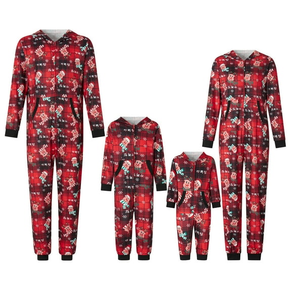 Family Matching Christmas Pajama Sets Christmas tree Top Pants 2PCS Sleepwear Christmas PJs Bodysuits