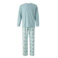 thumbnail image 1 of Family Matching Christmas Pajamas, Christmas Tree Print/Solid Long-Sleeved Tops + Trousers/One-Piece Jumpsuit/Dog Clothes, 1 of 10