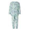 thumbnail image 1 of Family Matching Christmas Pajamas, Christmas Tree Print/Solid Long-Sleeved Tops + Trousers/One-Piece Jumpsuit/Dog Clothes, 1 of 10