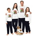 thumbnail image 1 of Family Matching Christmas Pajamas Ho Ho Ho Heifer Highland Cow Theme Available in Sizes NB to 6XL, 1 of 7