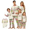 thumbnail image 1 of Family Matching Christmas Pajamas Set, Christmas Printed Long‑Sleeve Sleepwear, Soft Holiday PJs forfor Family Members of All Ages Perfect for Xmas Morning, Eve Photos & Festive Gatherings, 1 of 4