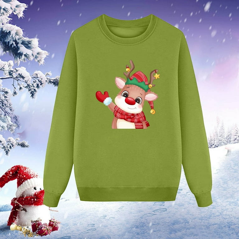 Family Matching Christmas Sweater Relaxed Christmas Pullover