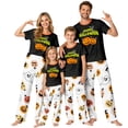 thumbnail image 1 of Family Matching Halloween Pajamas Set - 2 piece Pumpkin Short Sleeve Top & Pants Sleepwear,Halloween Night Pjs for Family Matching Holiday Party Outfit for 12 Months Pjs, 1 of 3