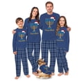 thumbnail image 1 of Family Matching Hanukkah Pajamas, Merry Chrismukkah Pajama Set, 2 Pieces With Pockets, 1 of 7