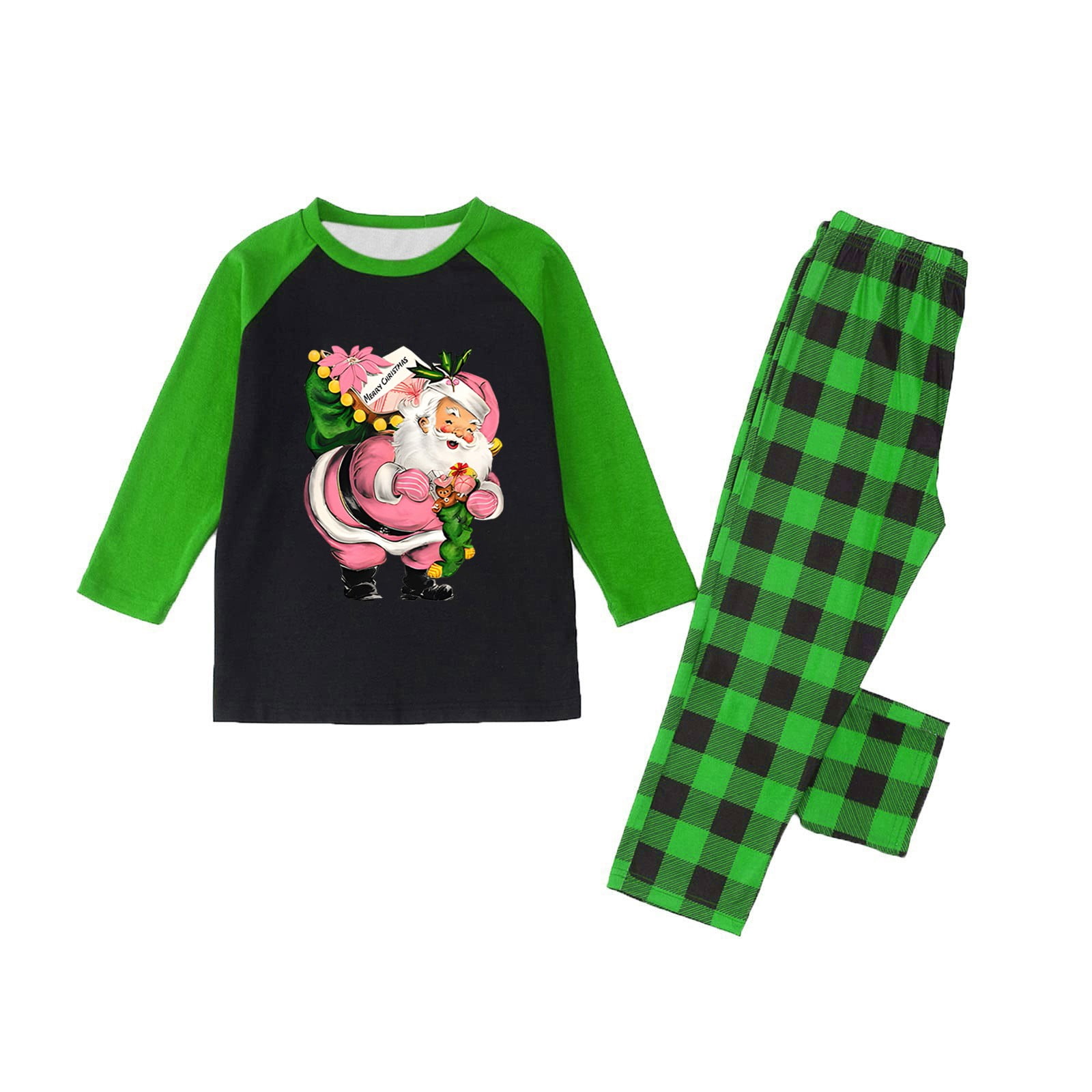 🎄 Family Matching Outfits Festive Christmas Pajamas Set For Kids Santa ...
