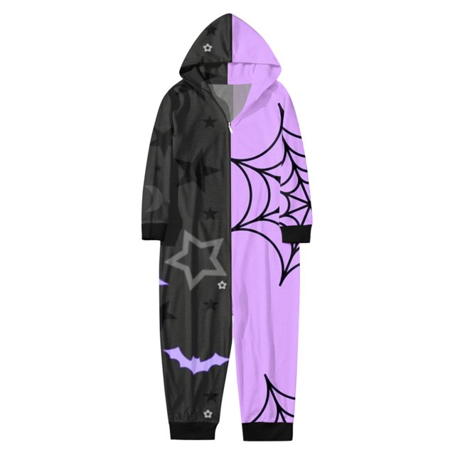 Family Matching Outfits Happy Halloween Sets Red Prints Long Sleeve