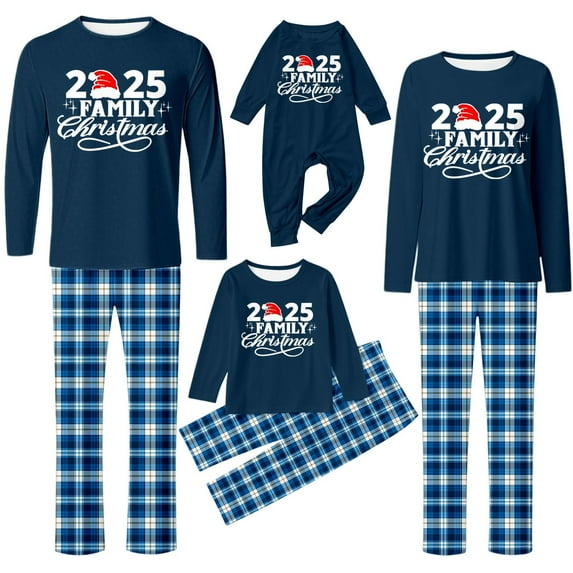 Gelikeya Family Matching Christmas Pajamas - Christmas Family Pajamas Matching Sets, Sleepwear Outfit, Plus Size (Baby, 12-18 Months)